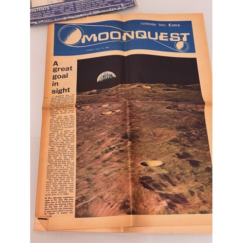 1 - Collection of ephemera, press specials etc related to the Apollo 11 mission to the moon in 1969.

Th... 