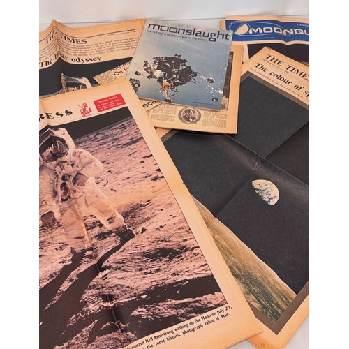 1 - Collection of ephemera, press specials etc related to the Apollo 11 mission to the moon in 1969.

Th... 