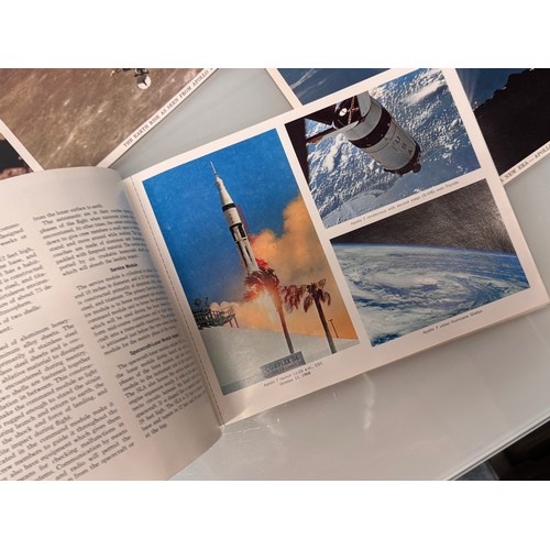 5 - Ephemera, Apollo 11 photo pack and a book on the mission.

This lot is available for in-house shippi... 