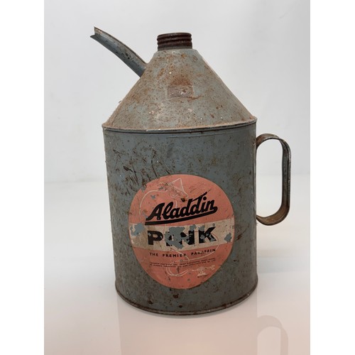 19 - Aladdin pink paraffin can.

This lot is available for in-house shipping