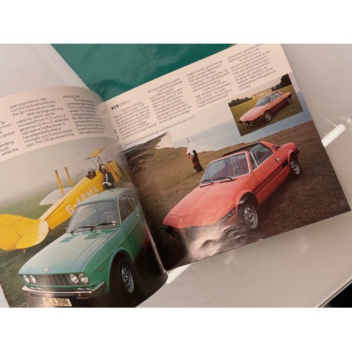 20 - Automobilia, a collection of Fiat motor company sales brochures.

This lot is available for in-house... 