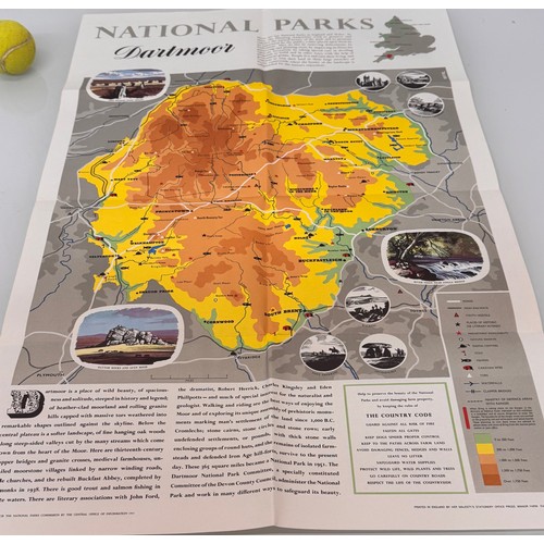 30 - Ephemera, Dartmoor National Park poster dated for 1967, 75 cm x 50 cm.

This lot is available for in... 