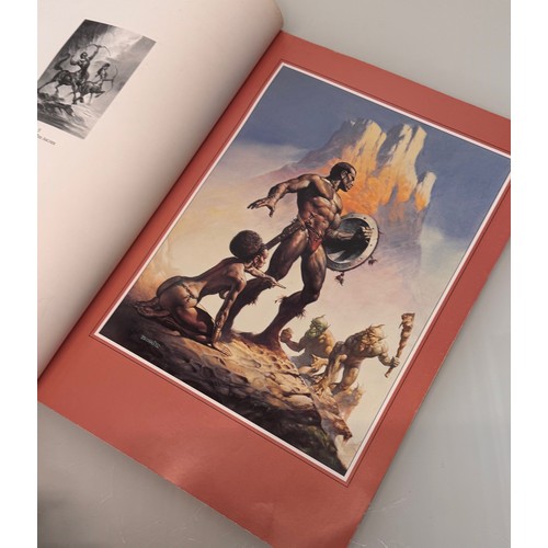 34 - Mid century fantasy art a publishers copy  of Boris Vallejo’s artrwork, 42 cm x 29 cm.

This lot is ... 