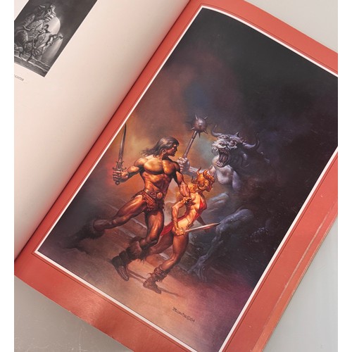 34 - Mid century fantasy art a publishers copy  of Boris Vallejo’s artrwork, 42 cm x 29 cm.

This lot is ... 