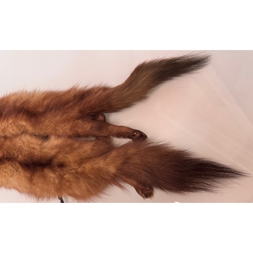 38 - Vintage fashion a fox fur stole.

This lot is available for in-house shipping