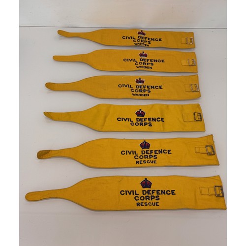 59 - A Variety of Civil Defence Corps arm bands.

This lot is available for in-house shipping