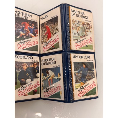 97 - Automobilia, playing cards and ESSO Squelchers promotional reward gifts for football.

This lot is a... 