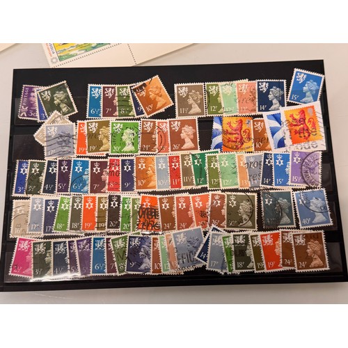 30 - Stamps a collection of GB and World stamps and a quantity of Greenland First Day Covers.

This lot i... 