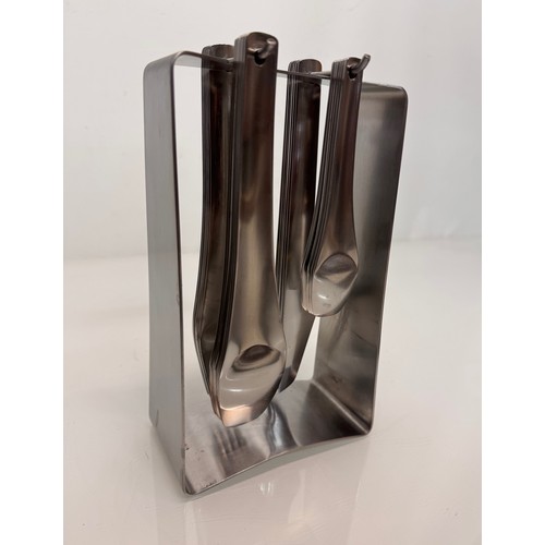 35 - Habitat designed stainless steel cutlery set.

This lot is available for in-house shipping.