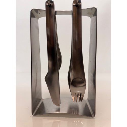 35 - Habitat designed stainless steel cutlery set.

This lot is available for in-house shipping.