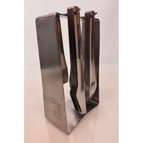 35 - Habitat designed stainless steel cutlery set.

This lot is available for in-house shipping.