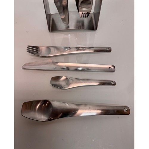 35 - Habitat designed stainless steel cutlery set.

This lot is available for in-house shipping.