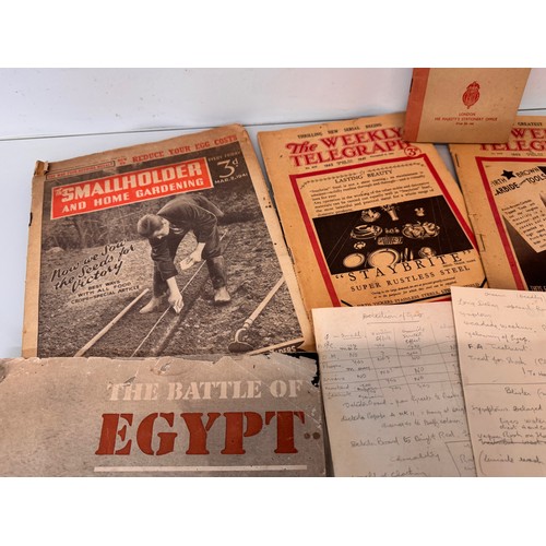 47 - Militaria, military ephemera WWII related publications.

This lot is available for in-house shipping... 