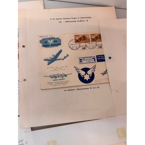 265 - Stamps, a collection of 1950’s Israeli first day covers.

This lot is available for in-house shippin... 