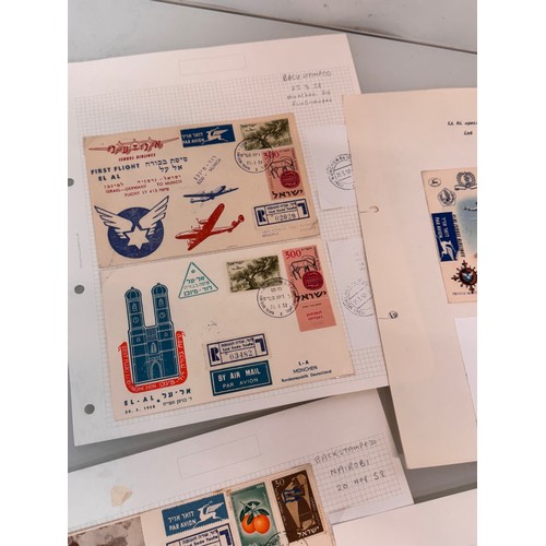 265 - Stamps, a collection of 1950’s Israeli first day covers.

This lot is available for in-house shippin... 