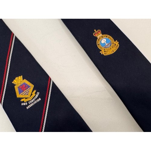 270 - Maritime interest, two Navy veterans associations neck ties.

This lot is available for in-house shi... 