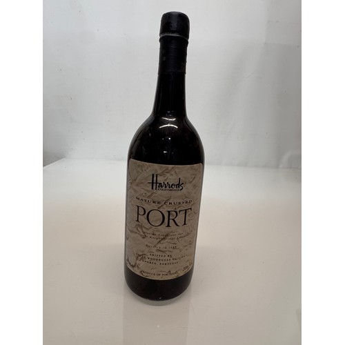 201 - Wines and spirits, Port, 75 cl bottle of Harrods mature crusted Port.

This lot is available for in-... 