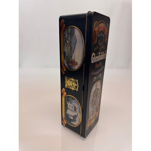 208 - Wines and spirits, Whisky, a Clan Tin boxed 750 ml bottle Glenffidich Special Old Reserve Scotch Whi... 