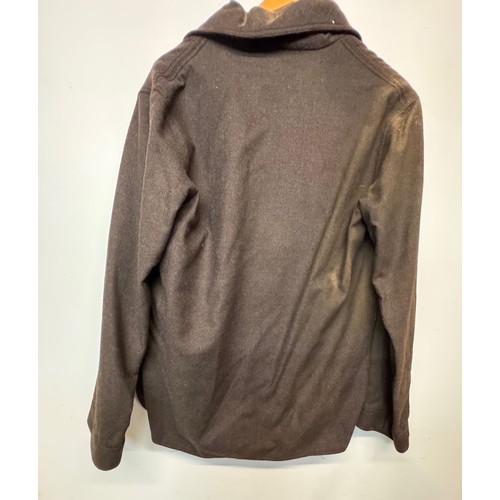 217 - Clothing, Fashion designer, Christopher McDonnel a 1970's woolen smock with bell bottom flared trous... 