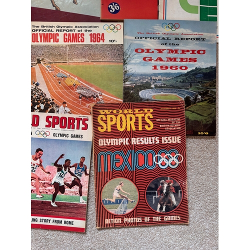 230 - Ephemera, athletics, sports, Olympics, a collection of post war Olympics ephemera.

This lot is avai... 