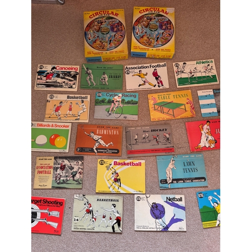 231 - Ephemera, sports, athletics, cricket, football, books, jigsaws, etc. A collection of sporting epheme... 