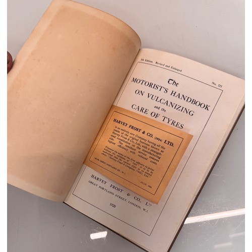 291 - Automobilia, early motoring trade reference guides and an illustrated Parts catalogues for a Edwardi... 