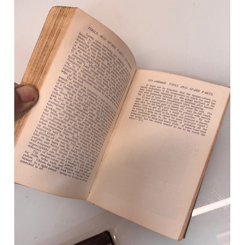 291 - Automobilia, early motoring trade reference guides and an illustrated Parts catalogues for a Edwardi... 