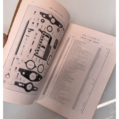 291 - Automobilia, early motoring trade reference guides and an illustrated Parts catalogues for a Edwardi... 