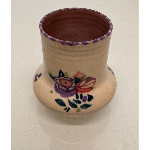 331 - Mid century english designer ceramics, Poole pottery, three vases.

This lot is available for in-hou... 