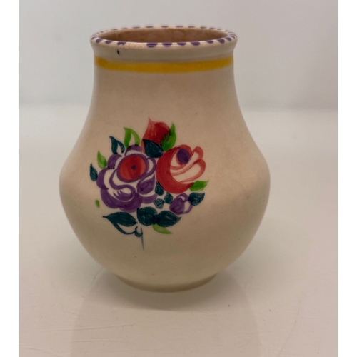 331 - Mid century english designer ceramics, Poole pottery, three vases.

This lot is available for in-hou... 