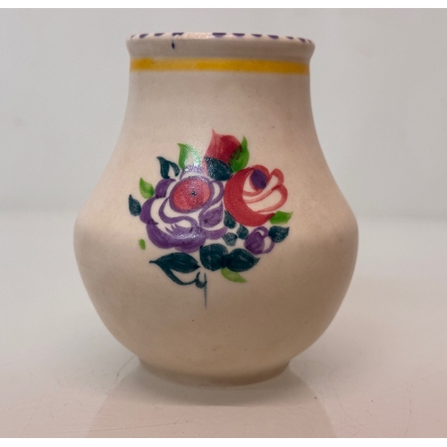 331 - Mid century english designer ceramics, Poole pottery, three vases.

This lot is available for in-hou... 