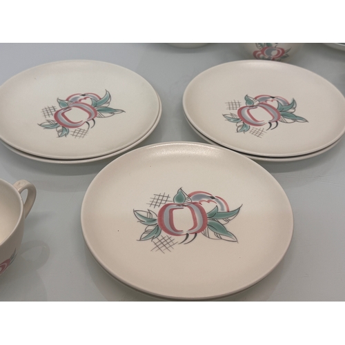 335 - Poole pottery tea wares, mid century designer ceramics in good condition.

This lot is available for... 