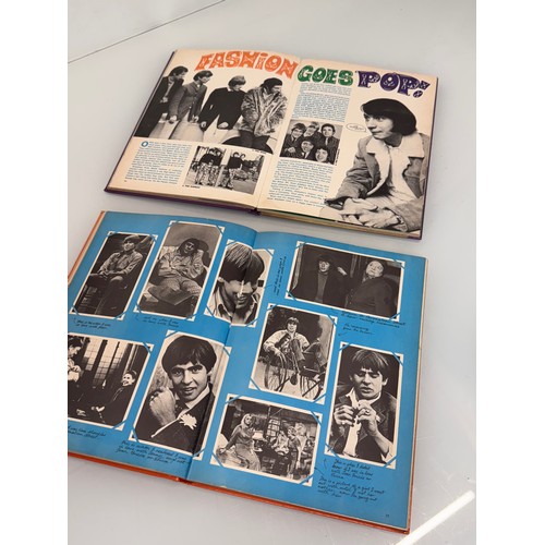 396 - Vintage Pop music ephemera, two Monkees Year Annuals for 1967 & 1968