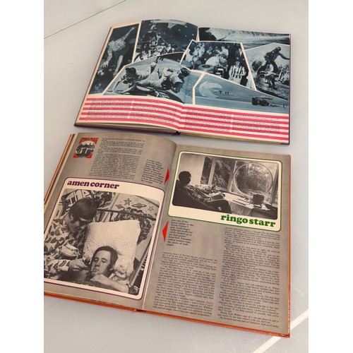 396 - Vintage Pop music ephemera, two Monkees Year Annuals for 1967 & 1968