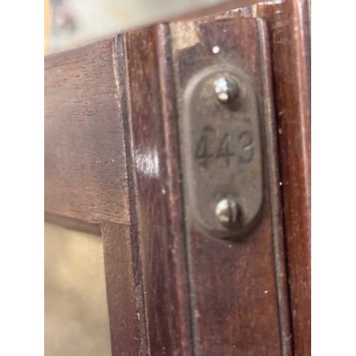 9 - Vintage Cinema lobby card holders, from Warner West End cinema these mahogany framed frames are doub... 