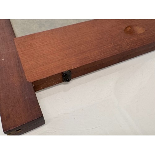 9 - Vintage Cinema lobby card holders, from Warner West End cinema these mahogany framed frames are doub... 