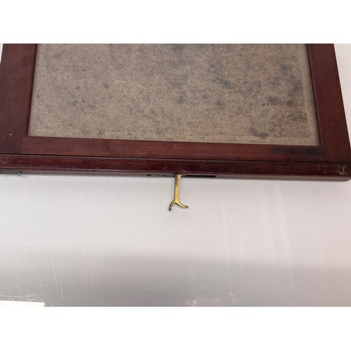 9 - Vintage Cinema lobby card holders, from Warner West End cinema these mahogany framed frames are doub... 