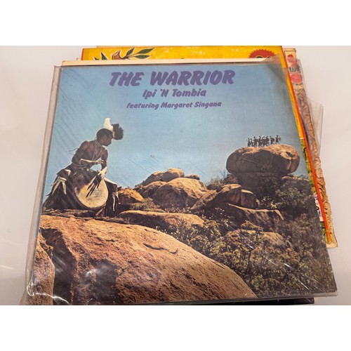 17 - Records, a small collection of vinyl LP's, John Lennon, Woodstock, Martin Luther King, Clockwork Ora... 