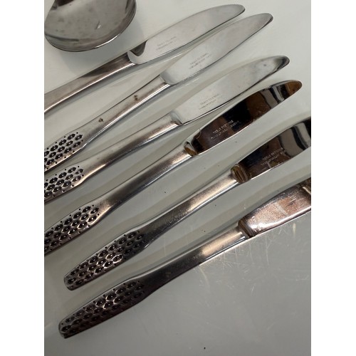 17 - Mide century cutlery by Viners.

The lot is available for in-house shipping