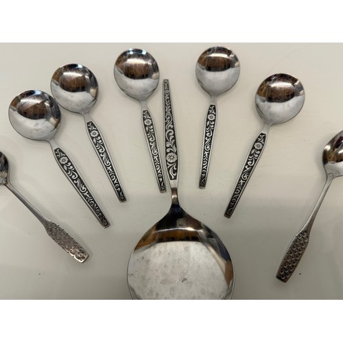 17 - Mide century cutlery by Viners.

The lot is available for in-house shipping
