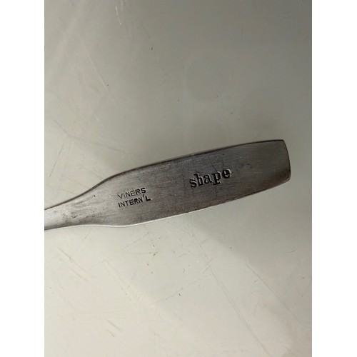 17 - Mide century cutlery by Viners.

The lot is available for in-house shipping