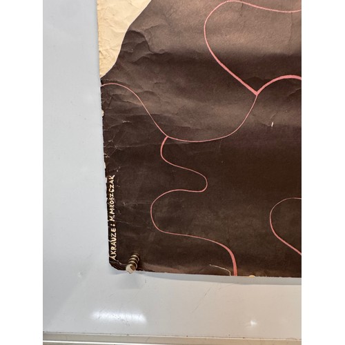 47 - Polish Theatre Poster of Franz Kafka by Krauze and Mroszczsak 1964.

This lot is available for in-ho... 