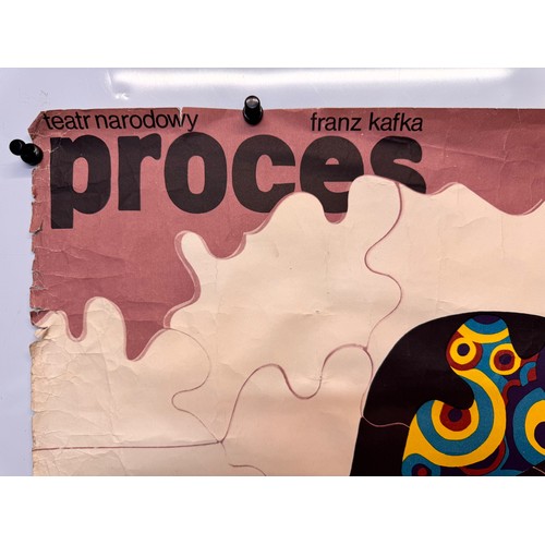 47 - Polish Theatre Poster of Franz Kafka by Krauze and Mroszczsak 1964.

This lot is available for in-ho... 