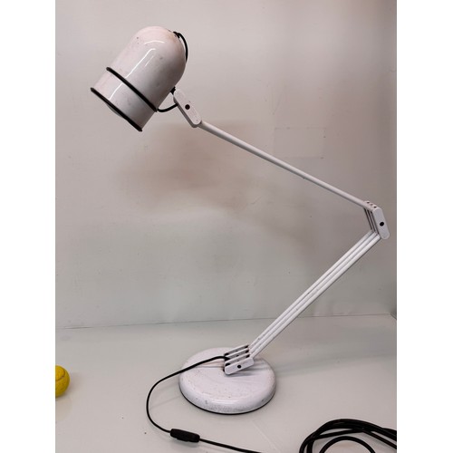 469 - Mid century italian desgner lighting, furnishings, a Cosmo branded desk lamp.

This lot is available... 