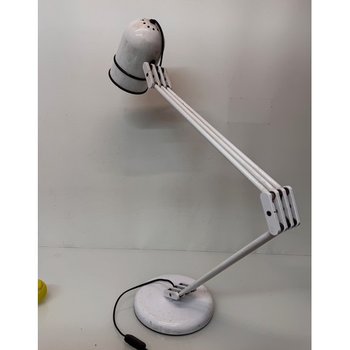 469 - Mid century italian desgner lighting, furnishings, a Cosmo branded desk lamp.

This lot is available... 