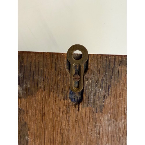 7 - Austrian school C19th century bronze, a cast and sprung paper clip in the form of a leaping hare, de... 