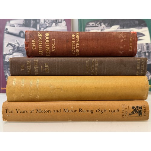 60 - Automobilia, a collection of motoring books, Edwardian and later, 6 in all.