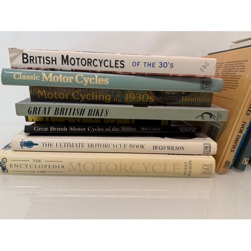 232 - Automobilia, a collection of motorcycle  books, 26 in all.

This lot is available for in-house shipp... 
