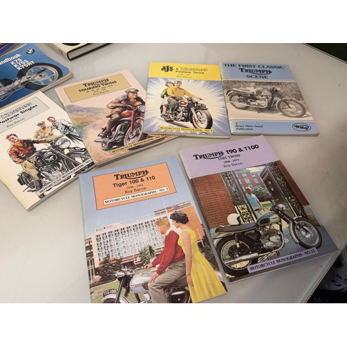 232 - Automobilia, a collection of motorcycle  books, 26 in all.

This lot is available for in-house shipp... 