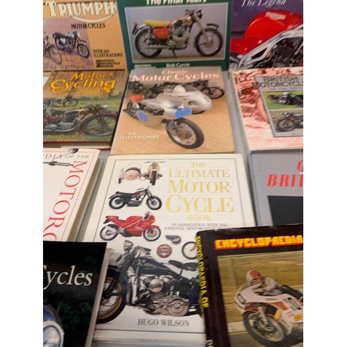 232 - Automobilia, a collection of motorcycle  books, 26 in all.

This lot is available for in-house shipp... 